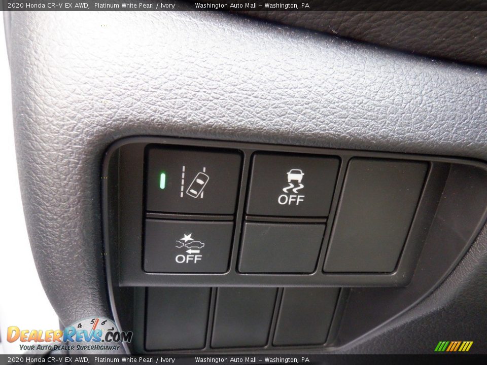 2020 Honda CR-V EX AWD Platinum White Pearl / Ivory Photo #9