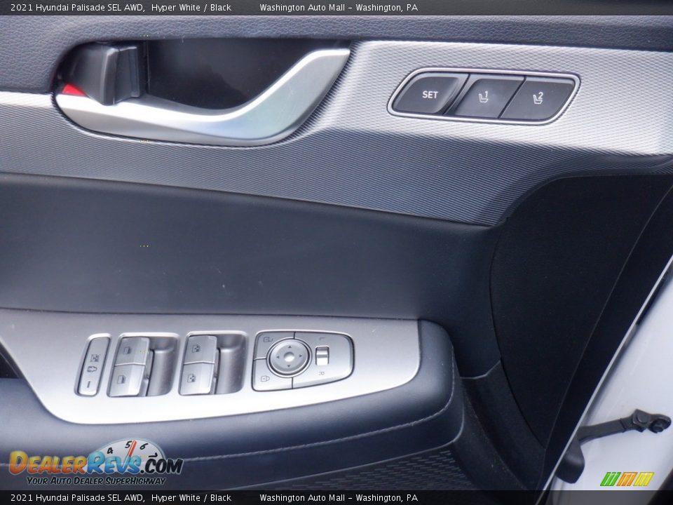 Door Panel of 2021 Hyundai Palisade SEL AWD Photo #10