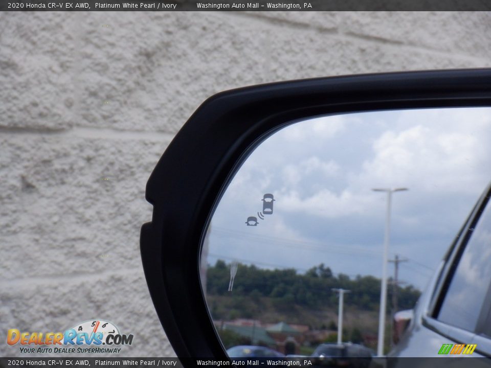 2020 Honda CR-V EX AWD Platinum White Pearl / Ivory Photo #10