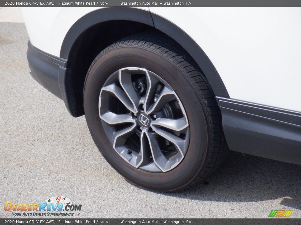 2020 Honda CR-V EX AWD Platinum White Pearl / Ivory Photo #11