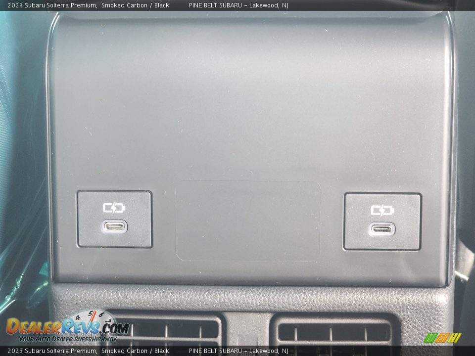 2023 Subaru Solterra Premium Smoked Carbon / Black Photo #10