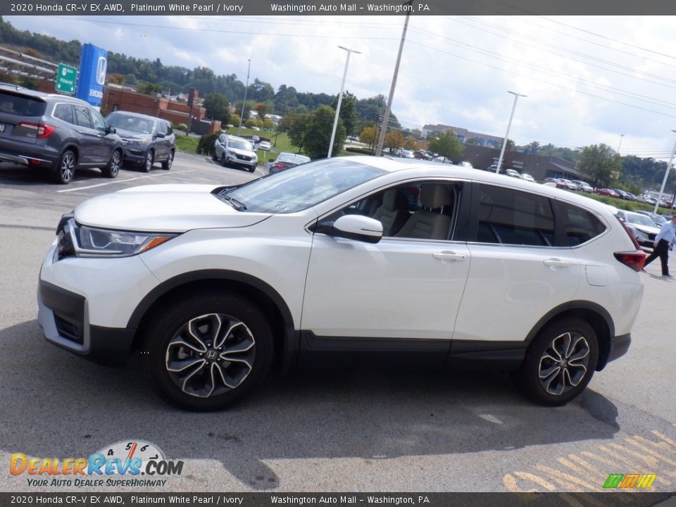2020 Honda CR-V EX AWD Platinum White Pearl / Ivory Photo #14
