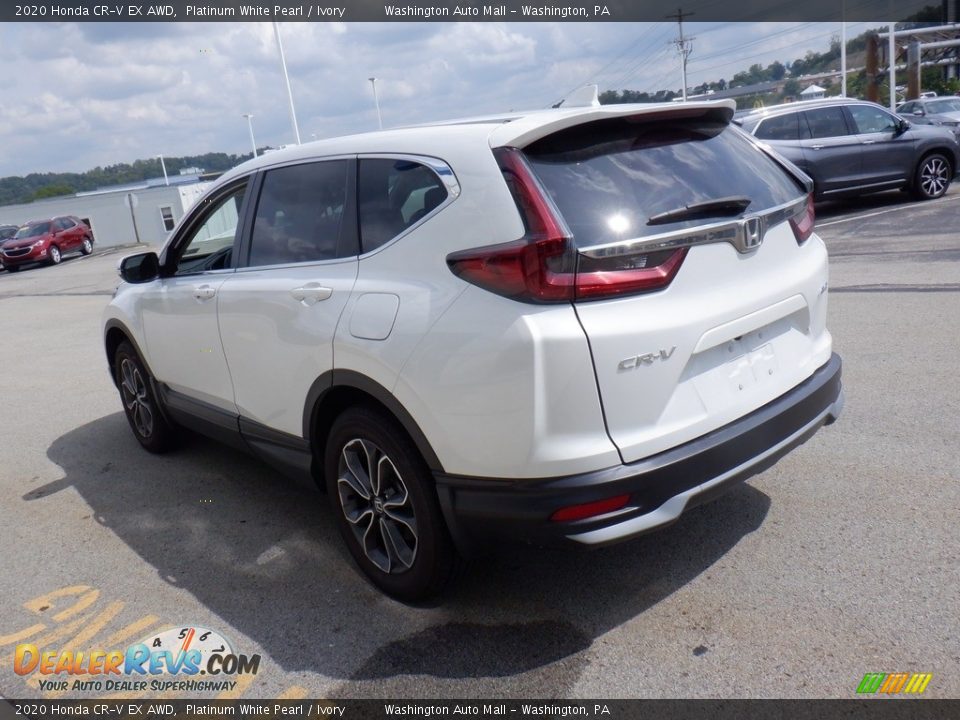 2020 Honda CR-V EX AWD Platinum White Pearl / Ivory Photo #15