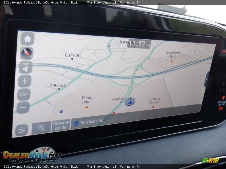 Navigation of 2021 Hyundai Palisade SEL AWD Photo #18