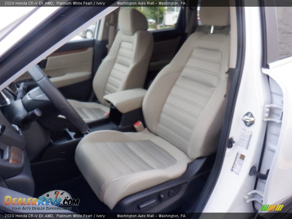 2020 Honda CR-V EX AWD Platinum White Pearl / Ivory Photo #21