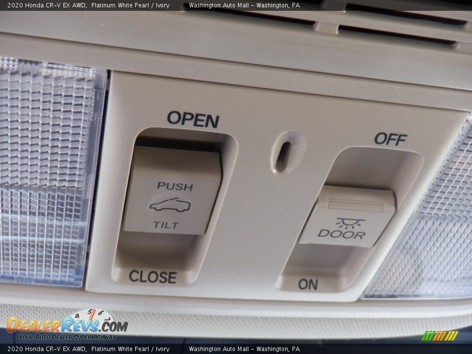 2020 Honda CR-V EX AWD Platinum White Pearl / Ivory Photo #22