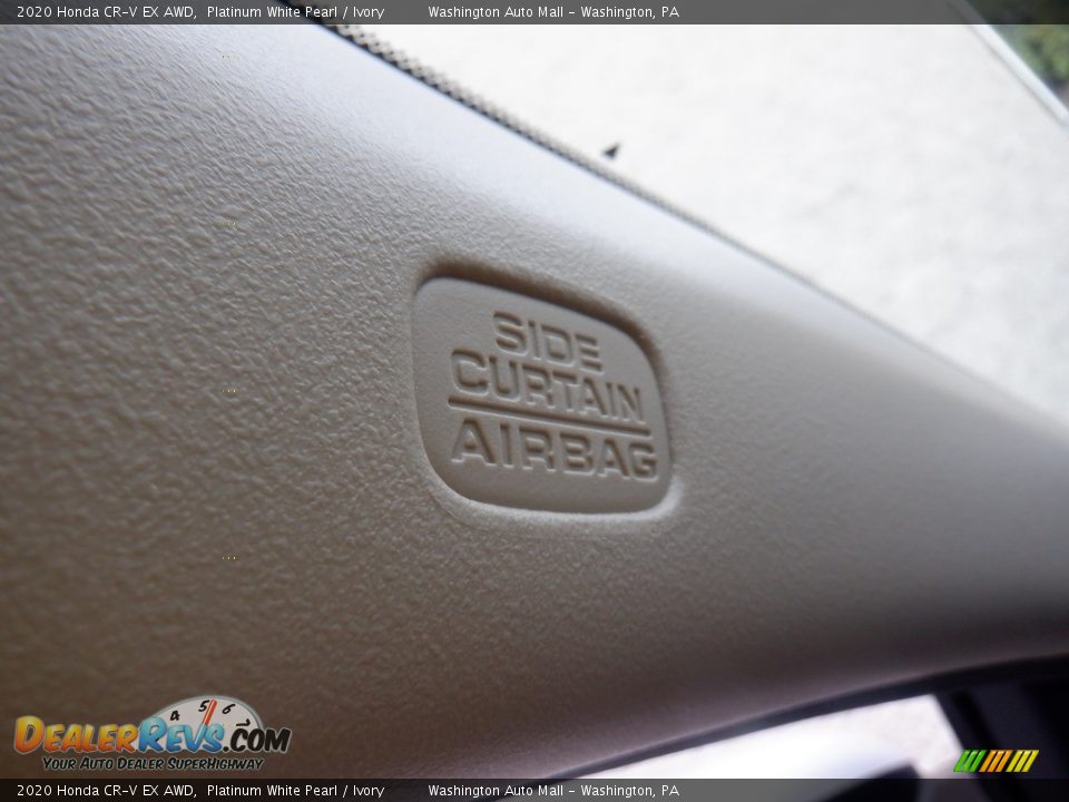 2020 Honda CR-V EX AWD Platinum White Pearl / Ivory Photo #23