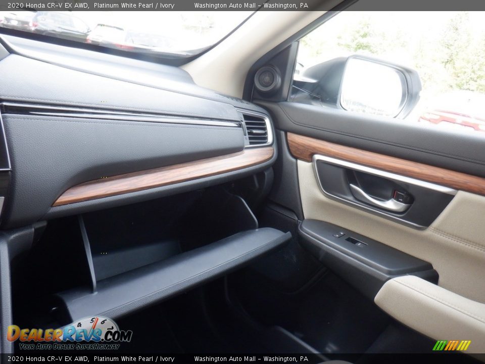 2020 Honda CR-V EX AWD Platinum White Pearl / Ivory Photo #25