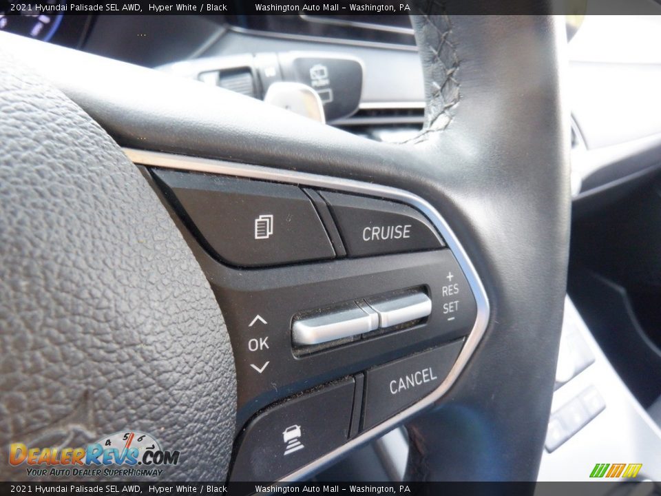 2021 Hyundai Palisade SEL AWD Steering Wheel Photo #24