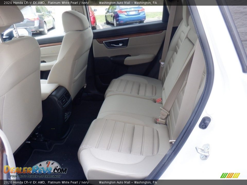 2020 Honda CR-V EX AWD Platinum White Pearl / Ivory Photo #27