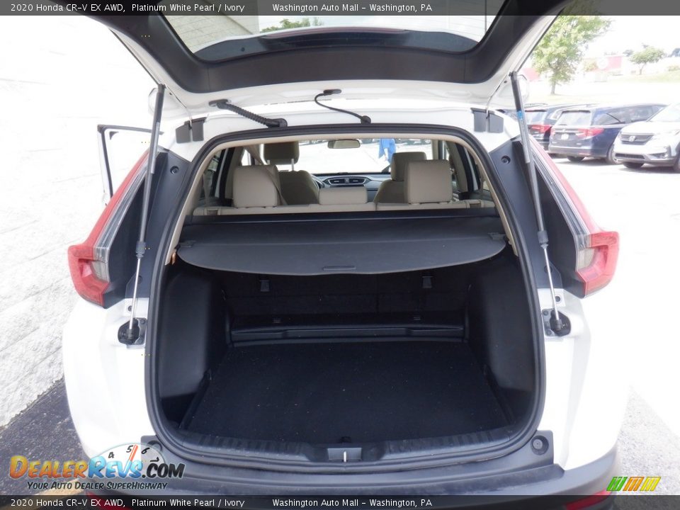 2020 Honda CR-V EX AWD Platinum White Pearl / Ivory Photo #28