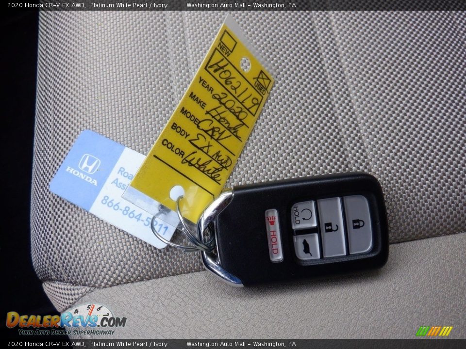 2020 Honda CR-V EX AWD Platinum White Pearl / Ivory Photo #29