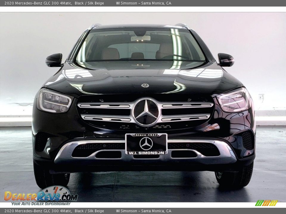 2020 Mercedes-Benz GLC 300 4Matic Black / Silk Beige Photo #2