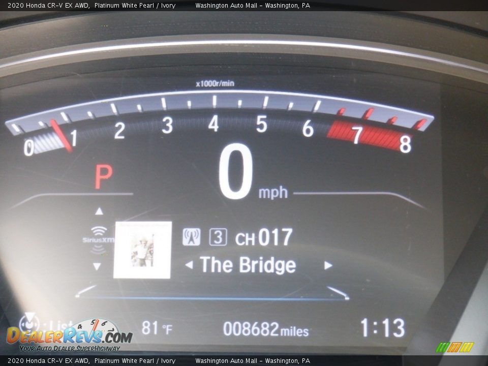 2020 Honda CR-V EX AWD Platinum White Pearl / Ivory Photo #32