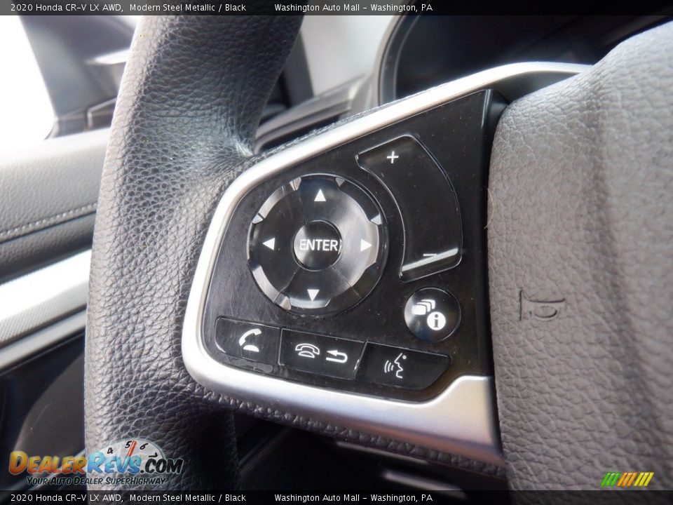 2020 Honda CR-V LX AWD Modern Steel Metallic / Black Photo #4