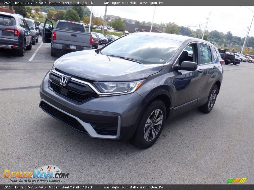 2020 Honda CR-V LX AWD Modern Steel Metallic / Black Photo #9