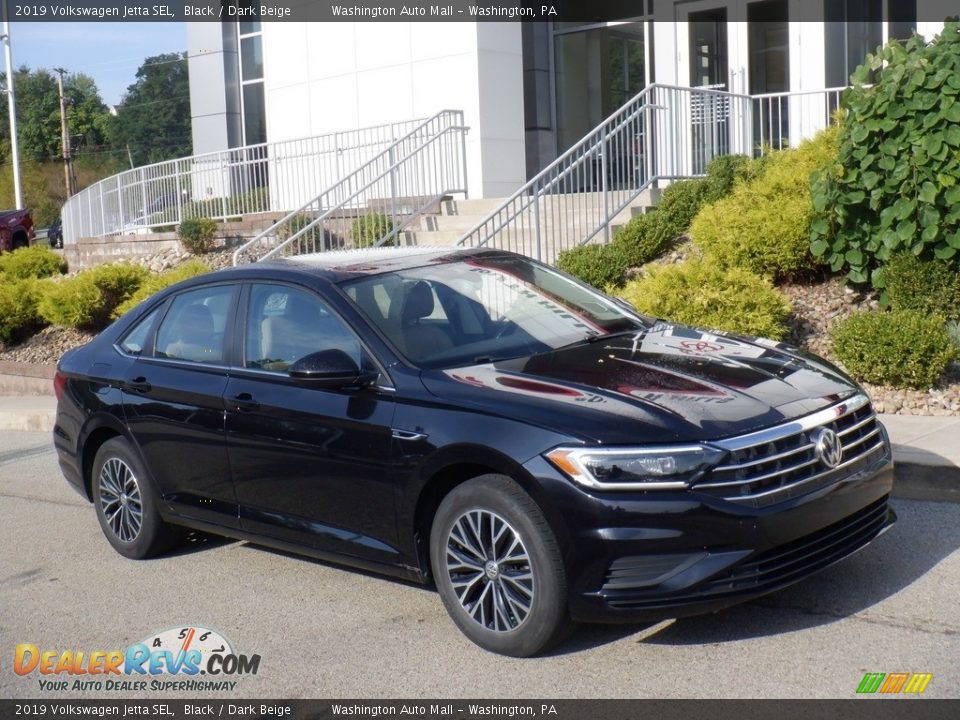 Front 3/4 View of 2019 Volkswagen Jetta SEL Photo #1