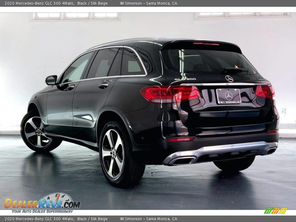 2020 Mercedes-Benz GLC 300 4Matic Black / Silk Beige Photo #10