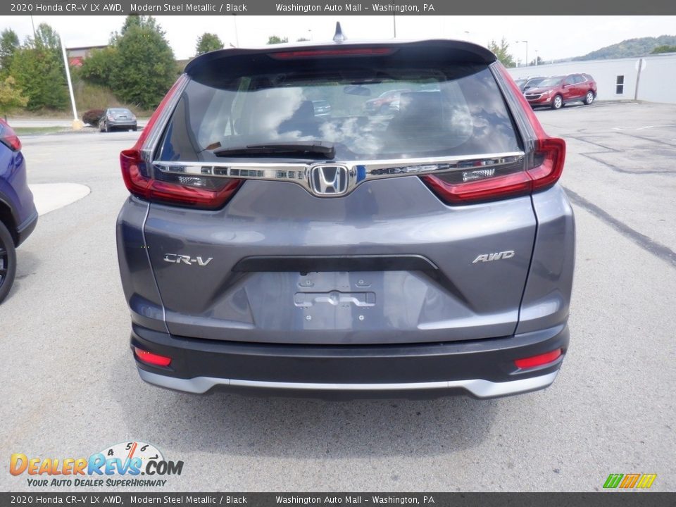 2020 Honda CR-V LX AWD Modern Steel Metallic / Black Photo #12