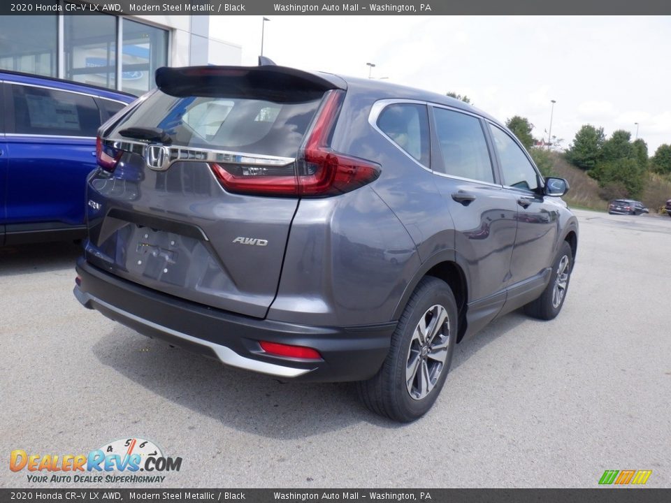 2020 Honda CR-V LX AWD Modern Steel Metallic / Black Photo #13