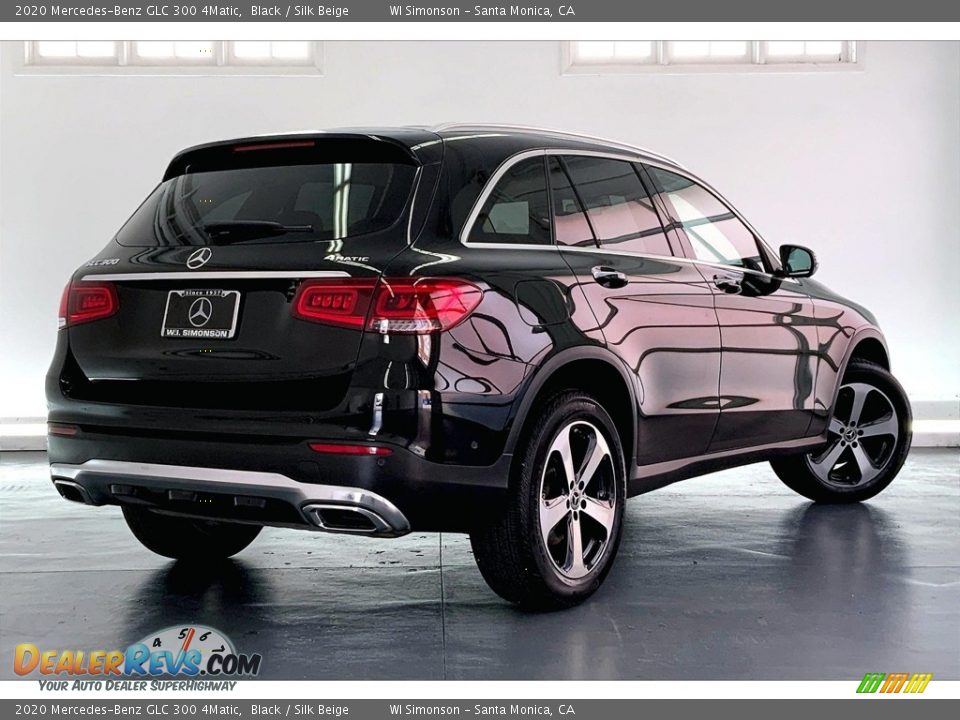 2020 Mercedes-Benz GLC 300 4Matic Black / Silk Beige Photo #13