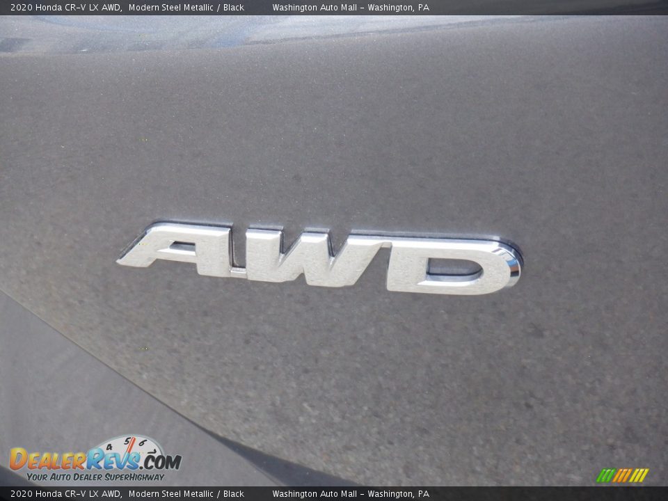 2020 Honda CR-V LX AWD Modern Steel Metallic / Black Photo #14