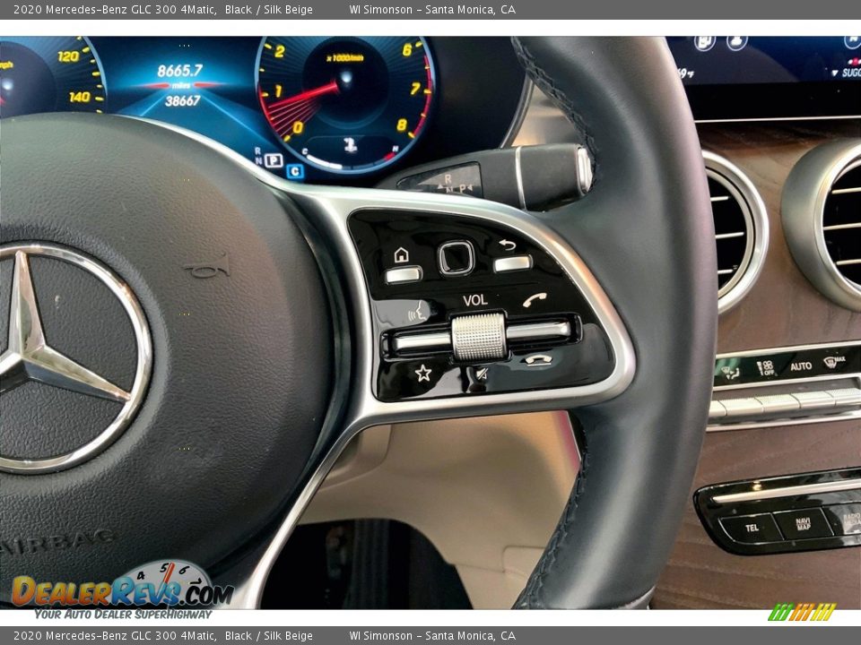 2020 Mercedes-Benz GLC 300 4Matic Steering Wheel Photo #22