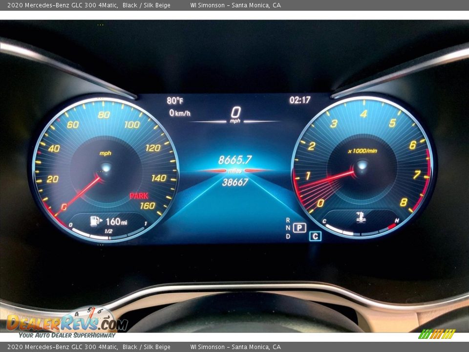 2020 Mercedes-Benz GLC 300 4Matic Gauges Photo #23