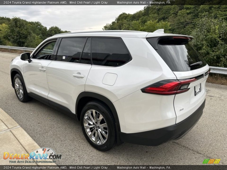 Wind Chill Pearl 2024 Toyota Grand Highlander Platinum AWD Photo #2