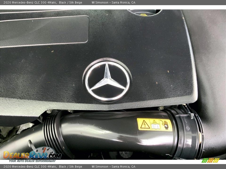 2020 Mercedes-Benz GLC 300 4Matic Black / Silk Beige Photo #32
