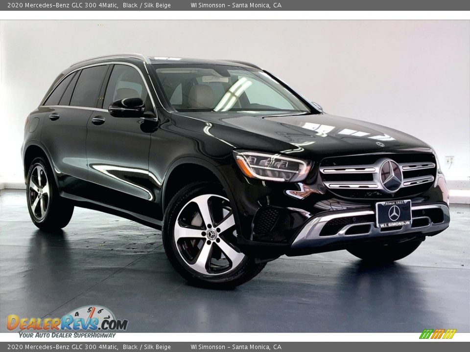 2020 Mercedes-Benz GLC 300 4Matic Black / Silk Beige Photo #34