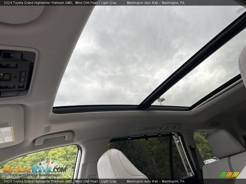 Sunroof of 2024 Toyota Grand Highlander Platinum AWD Photo #15