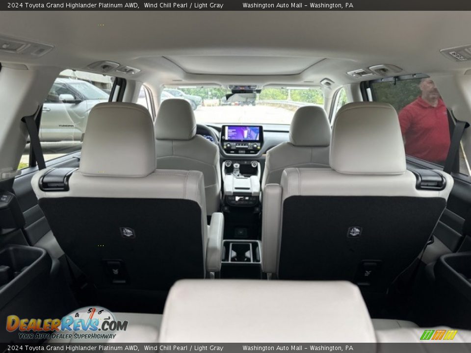Rear Seat of 2024 Toyota Grand Highlander Platinum AWD Photo #21