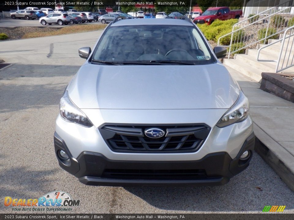 2023 Subaru Crosstrek Sport Ice Silver Metallic / Black Photo #14