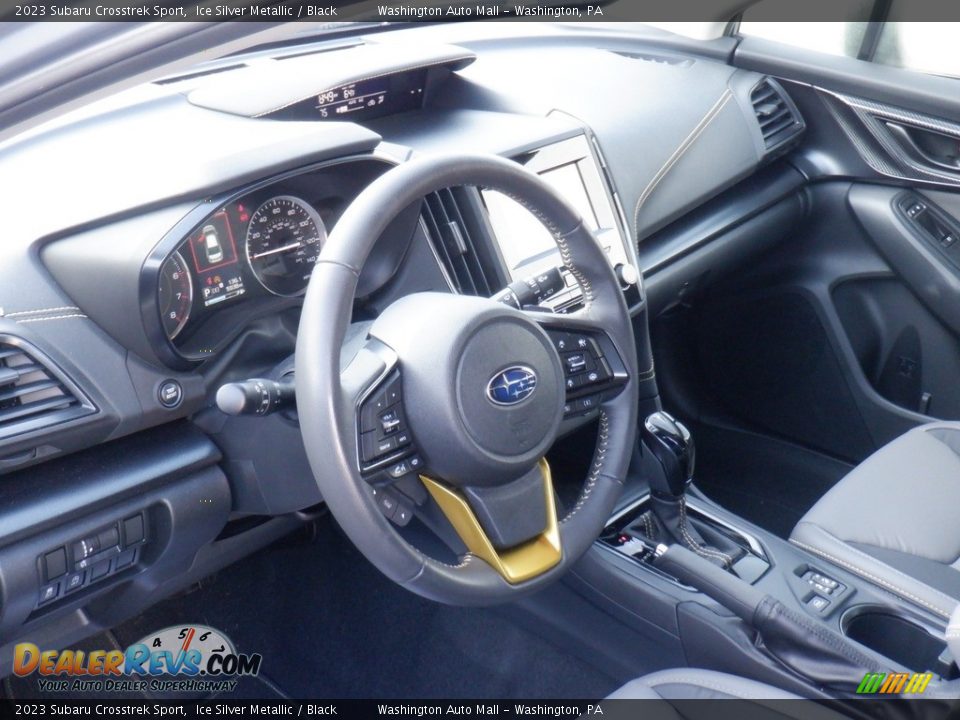 Black Interior - 2023 Subaru Crosstrek Sport Photo #23
