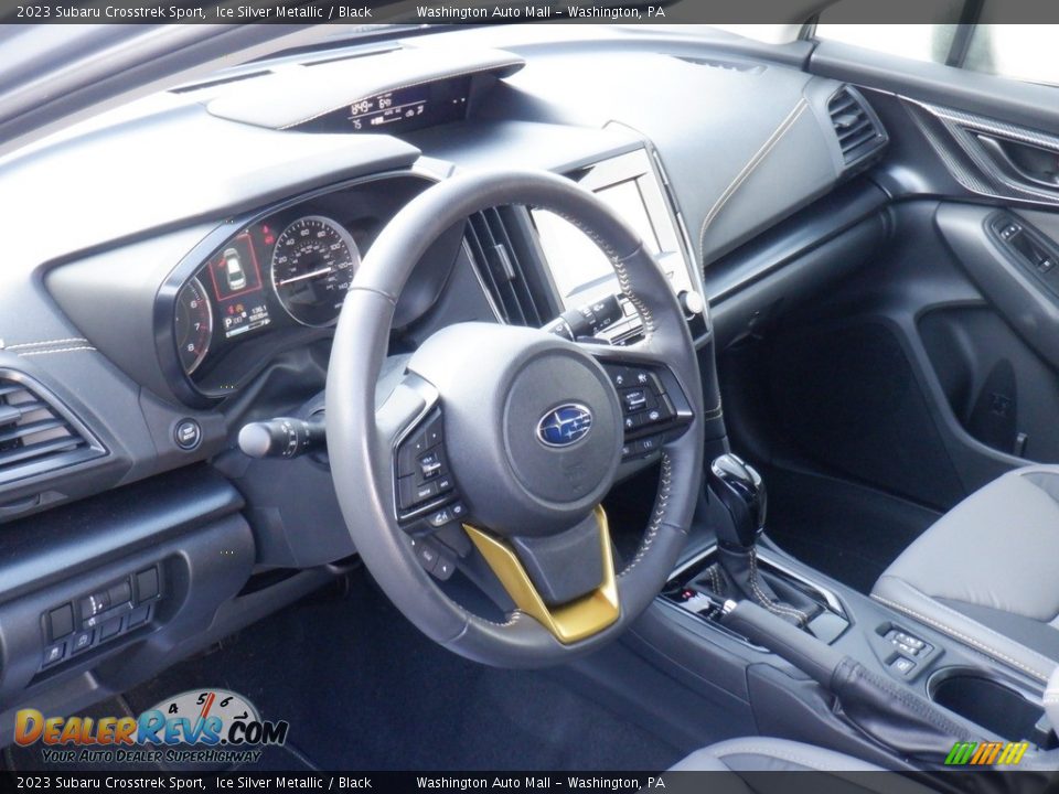 Black Interior - 2023 Subaru Crosstrek Sport Photo #23