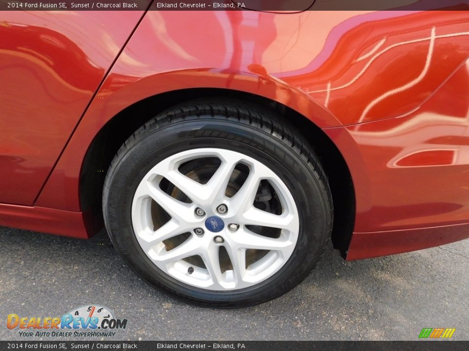2014 Ford Fusion SE Sunset / Charcoal Black Photo #12