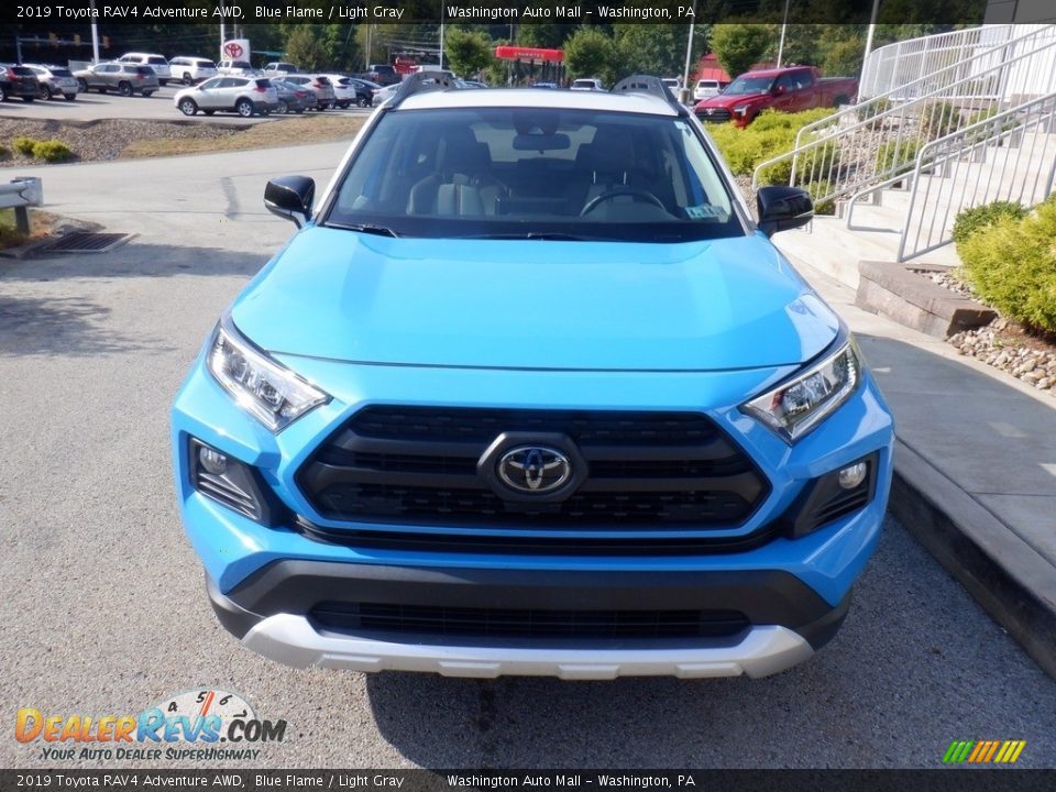 2019 Toyota RAV4 Adventure AWD Blue Flame / Light Gray Photo #13