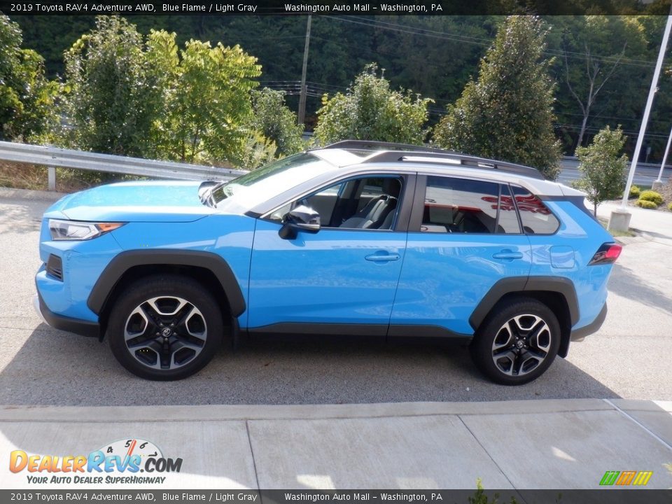 Blue Flame 2019 Toyota RAV4 Adventure AWD Photo #14