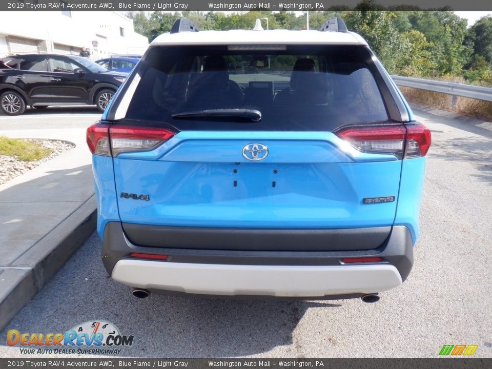 2019 Toyota RAV4 Adventure AWD Blue Flame / Light Gray Photo #15