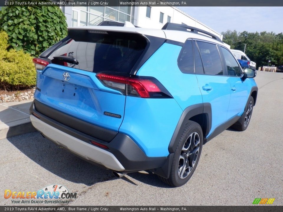 Blue Flame 2019 Toyota RAV4 Adventure AWD Photo #16