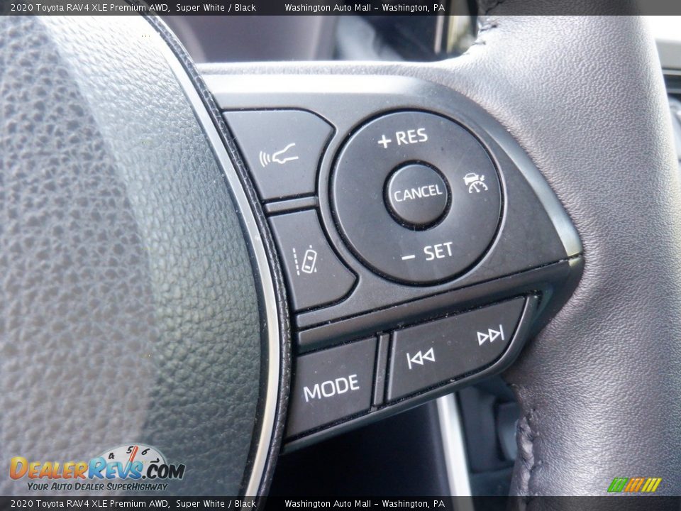 2020 Toyota RAV4 XLE Premium AWD Steering Wheel Photo #11