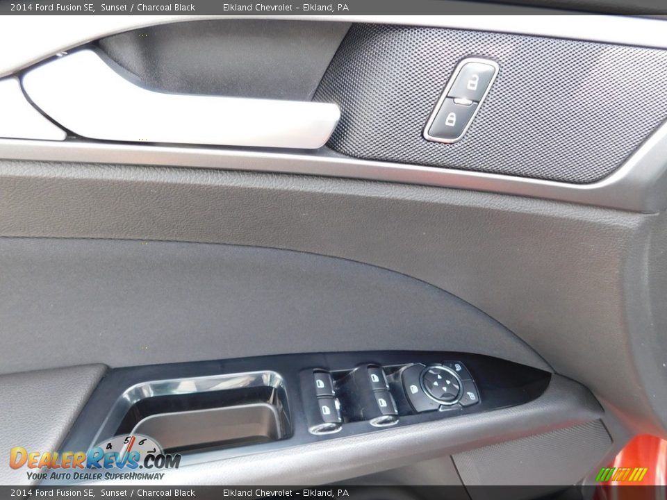 2014 Ford Fusion SE Sunset / Charcoal Black Photo #19