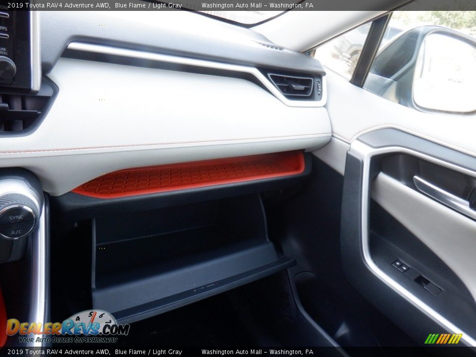 2019 Toyota RAV4 Adventure AWD Blue Flame / Light Gray Photo #27