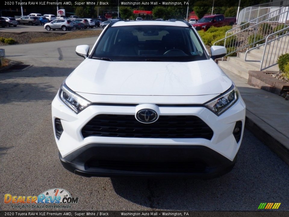 2020 Toyota RAV4 XLE Premium AWD Super White / Black Photo #16