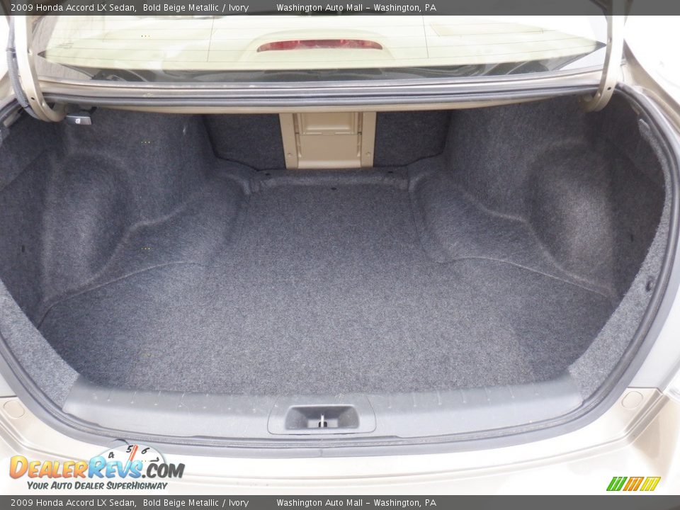 2009 Honda Accord LX Sedan Bold Beige Metallic / Ivory Photo #26
