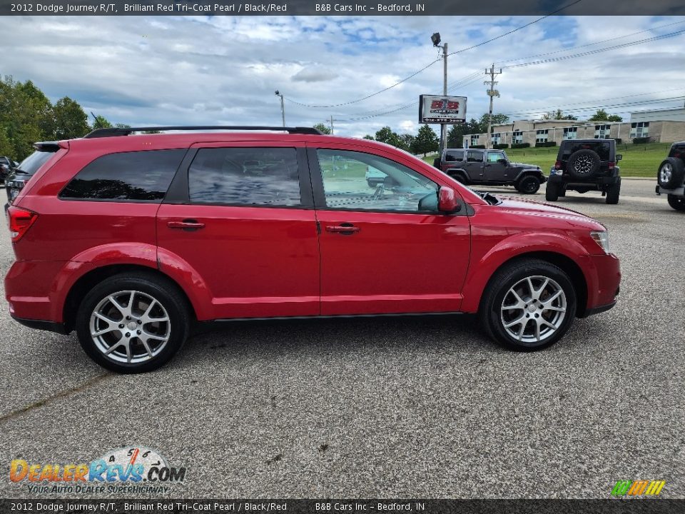 Brilliant Red Tri-Coat Pearl 2012 Dodge Journey R/T Photo #1