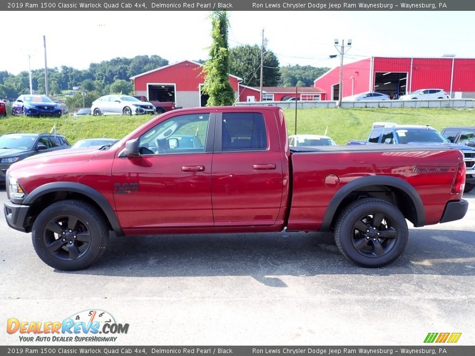 Delmonico Red Pearl 2019 Ram 1500 Classic Warlock Quad Cab 4x4 Photo #2