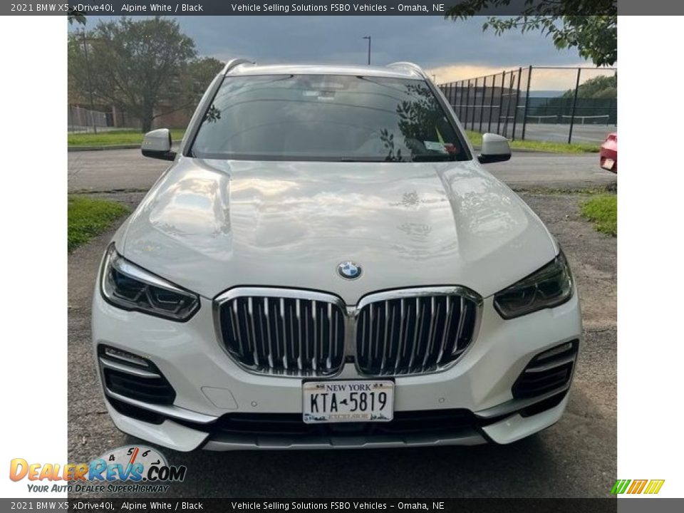 2021 BMW X5 xDrive40i Alpine White / Black Photo #3