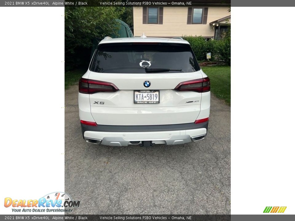 2021 BMW X5 xDrive40i Alpine White / Black Photo #4